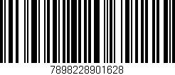 Código de barras (EAN, GTIN, SKU, ISBN): '7898228901628'