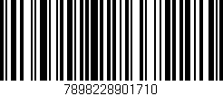 Código de barras (EAN, GTIN, SKU, ISBN): '7898228901710'