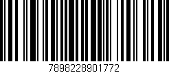 Código de barras (EAN, GTIN, SKU, ISBN): '7898228901772'