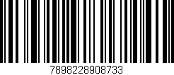Código de barras (EAN, GTIN, SKU, ISBN): '7898228908733'