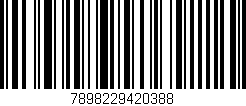 Código de barras (EAN, GTIN, SKU, ISBN): '7898229420388'