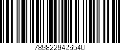 Código de barras (EAN, GTIN, SKU, ISBN): '7898229426540'
