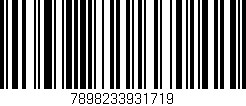Código de barras (EAN, GTIN, SKU, ISBN): '7898233931719'