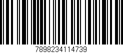 Código de barras (EAN, GTIN, SKU, ISBN): '7898234114739'