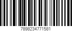 Código de barras (EAN, GTIN, SKU, ISBN): '7898234771581'
