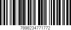 Código de barras (EAN, GTIN, SKU, ISBN): '7898234771772'