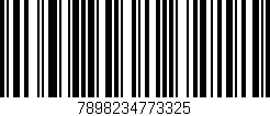 Código de barras (EAN, GTIN, SKU, ISBN): '7898234773325'