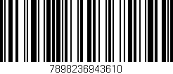 Código de barras (EAN, GTIN, SKU, ISBN): '7898236943610'