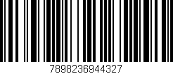 Código de barras (EAN, GTIN, SKU, ISBN): '7898236944327'