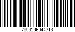 Código de barras (EAN, GTIN, SKU, ISBN): '7898236944716'