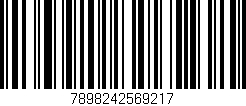 Código de barras (EAN, GTIN, SKU, ISBN): '7898242569217'
