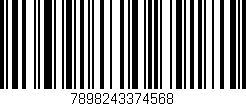 Código de barras (EAN, GTIN, SKU, ISBN): '7898243374568'