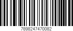 Código de barras (EAN, GTIN, SKU, ISBN): '7898247470082'