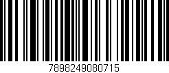 Código de barras (EAN, GTIN, SKU, ISBN): '7898249080715'