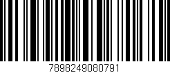 Código de barras (EAN, GTIN, SKU, ISBN): '7898249080791'