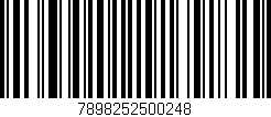 Código de barras (EAN, GTIN, SKU, ISBN): '7898252500248'