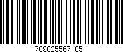 Código de barras (EAN, GTIN, SKU, ISBN): '7898255671051'