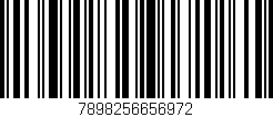 Código de barras (EAN, GTIN, SKU, ISBN): '7898256656972'