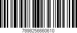 Código de barras (EAN, GTIN, SKU, ISBN): '7898256660610'