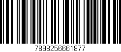 Código de barras (EAN, GTIN, SKU, ISBN): '7898256661877'