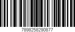 Código de barras (EAN, GTIN, SKU, ISBN): '7898258290877'