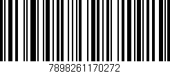 Código de barras (EAN, GTIN, SKU, ISBN): '7898261170272'