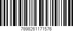 Código de barras (EAN, GTIN, SKU, ISBN): '7898261171576'