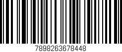 Código de barras (EAN, GTIN, SKU, ISBN): '7898263678448'