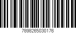 Código de barras (EAN, GTIN, SKU, ISBN): '7898265030176'