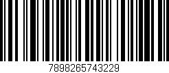 Código de barras (EAN, GTIN, SKU, ISBN): '7898265743229'
