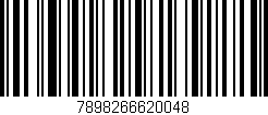 Código de barras (EAN, GTIN, SKU, ISBN): '7898266620048'