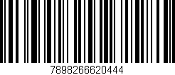 Código de barras (EAN, GTIN, SKU, ISBN): '7898266620444'