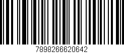Código de barras (EAN, GTIN, SKU, ISBN): '7898266620642'