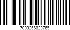 Código de barras (EAN, GTIN, SKU, ISBN): '7898266620765'