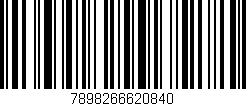 Código de barras (EAN, GTIN, SKU, ISBN): '7898266620840'