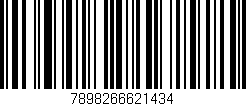 Código de barras (EAN, GTIN, SKU, ISBN): '7898266621434'