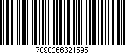 Código de barras (EAN, GTIN, SKU, ISBN): '7898266621595'