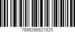 Código de barras (EAN, GTIN, SKU, ISBN): '7898266621625'