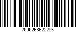 Código de barras (EAN, GTIN, SKU, ISBN): '7898266622295'