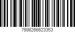 Código de barras (EAN, GTIN, SKU, ISBN): '7898266623353'