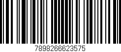 Código de barras (EAN, GTIN, SKU, ISBN): '7898266623575'