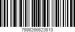 Código de barras (EAN, GTIN, SKU, ISBN): '7898266623810'