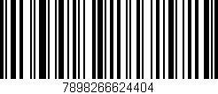 Código de barras (EAN, GTIN, SKU, ISBN): '7898266624404'