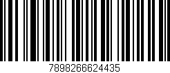 Código de barras (EAN, GTIN, SKU, ISBN): '7898266624435'