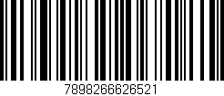 Código de barras (EAN, GTIN, SKU, ISBN): '7898266626521'
