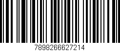 Código de barras (EAN, GTIN, SKU, ISBN): '7898266627214'