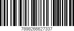 Código de barras (EAN, GTIN, SKU, ISBN): '7898266627337'