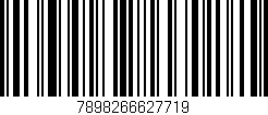 Código de barras (EAN, GTIN, SKU, ISBN): '7898266627719'