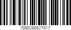 Código de barras (EAN, GTIN, SKU, ISBN): '7898266627917'