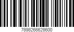 Código de barras (EAN, GTIN, SKU, ISBN): '7898266628600'